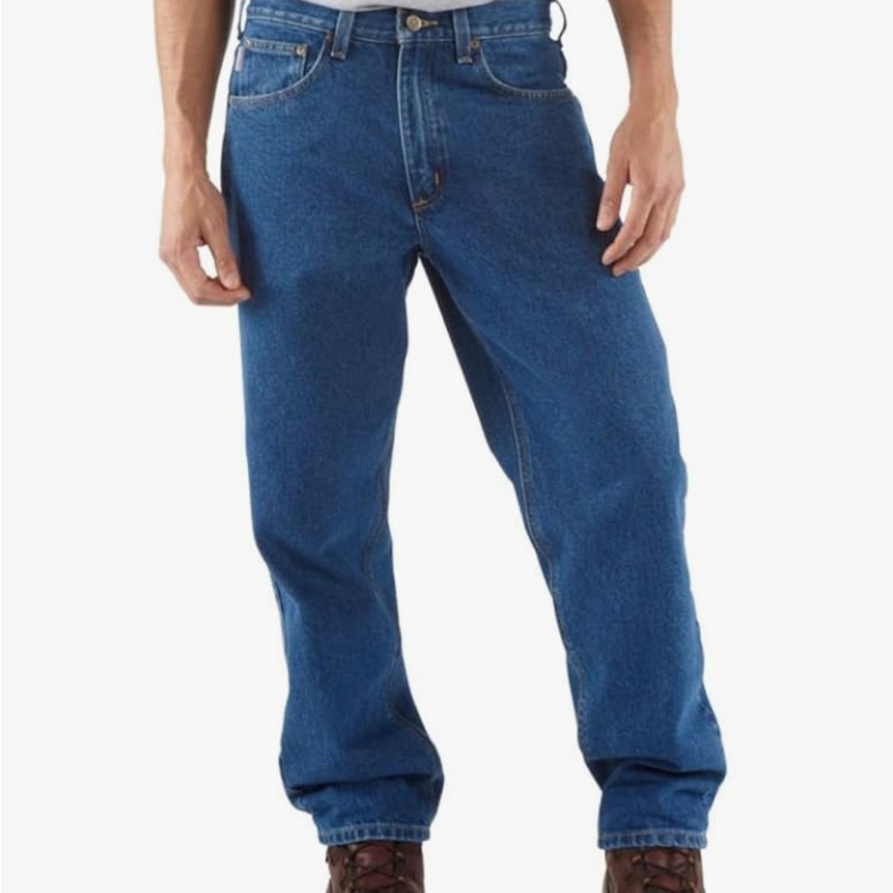 Carhartt jeans 38 x 30 Classic Blue relaxed fit men’s cotton pants work